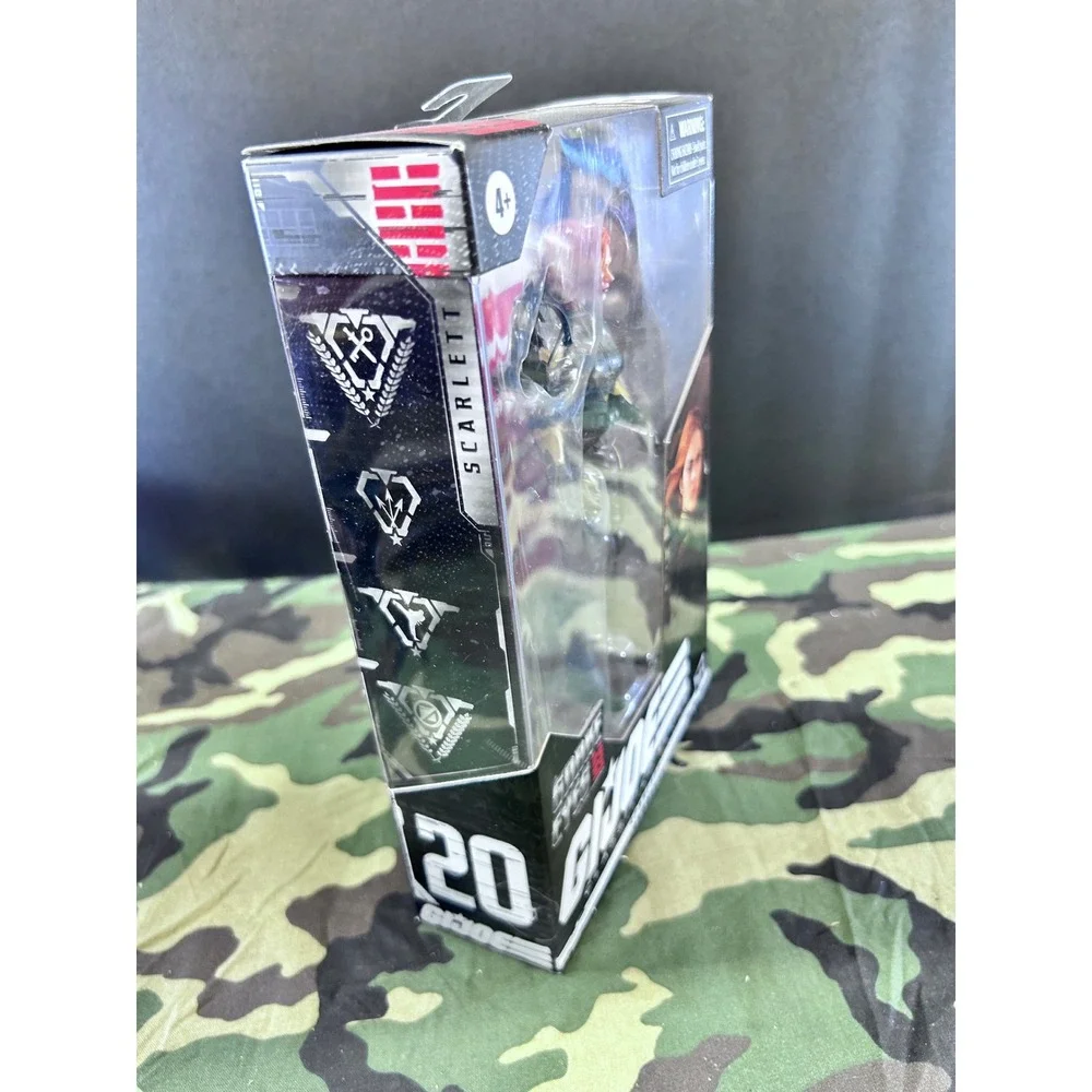 GI Joe Classified Series Scarlett Snake Eyes Origins Action Fig Number 20 Hasbro